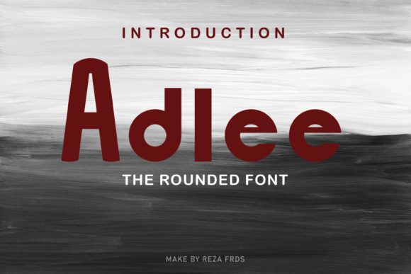 Adlee: A Bold, Casual Font for Creative Projects