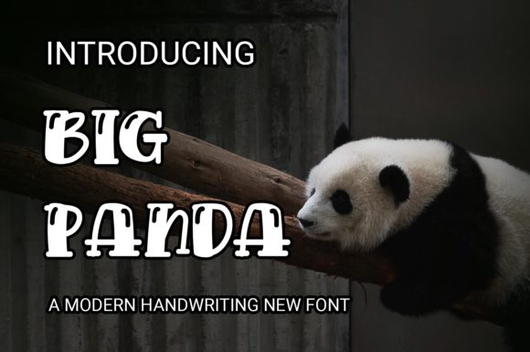 Big Panda: A Stylish Font for Every Creative Need