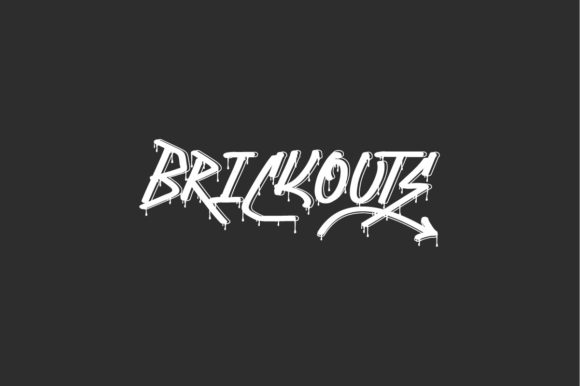 Brickouts: A Graffiti-Styled Display Font for Creative Projects