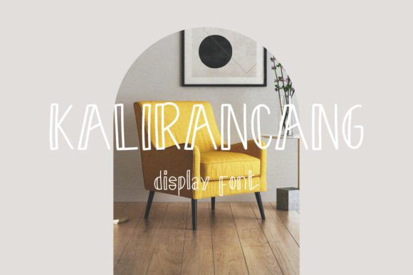 Kalirancang: A Casual Display Font for Creative Expression