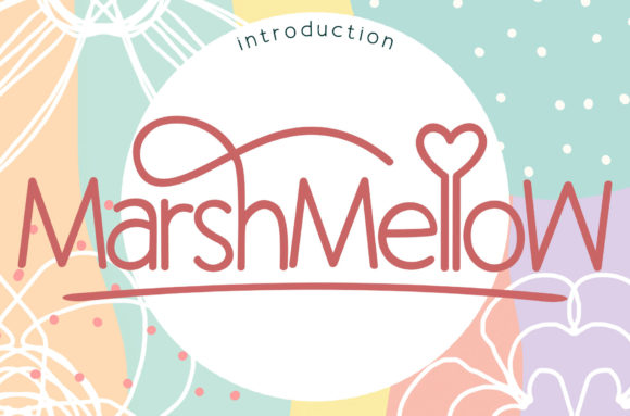 Marshmallow: A Fun and Friendly Display Font for Creative Projects