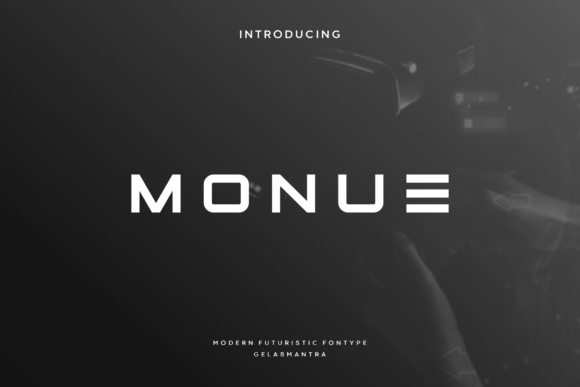Monue: A Modern, Elegant, and Futuristic Font for Professional Design