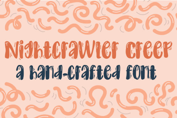 Nightcrawler: A Bouncy, Textured Display Font That Makes a Statement