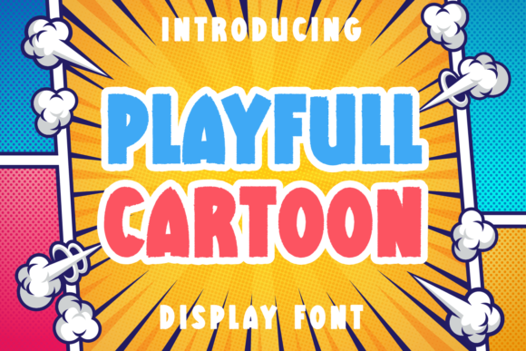 Playfull Cartoon: A Bold and Playful Font for Creative Expression