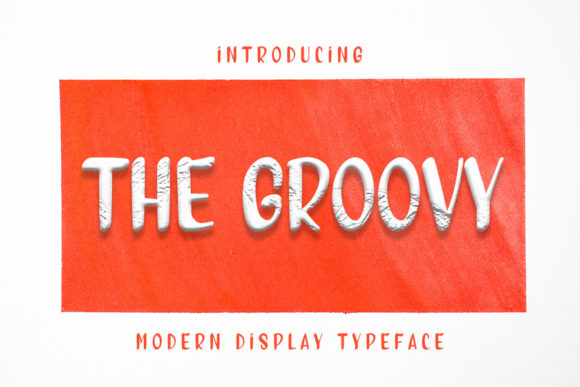 The Groovy: A Modern Display Font for Timeless Elegance
